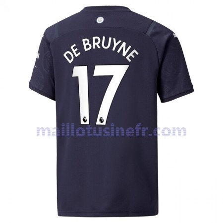 Maillot de Foot Manchester City Kevin De Bruyne 17 Troisième 2021-22 Maillot de Foot Manchester City Kevin De Bruyne 17 Troisième 2021-22